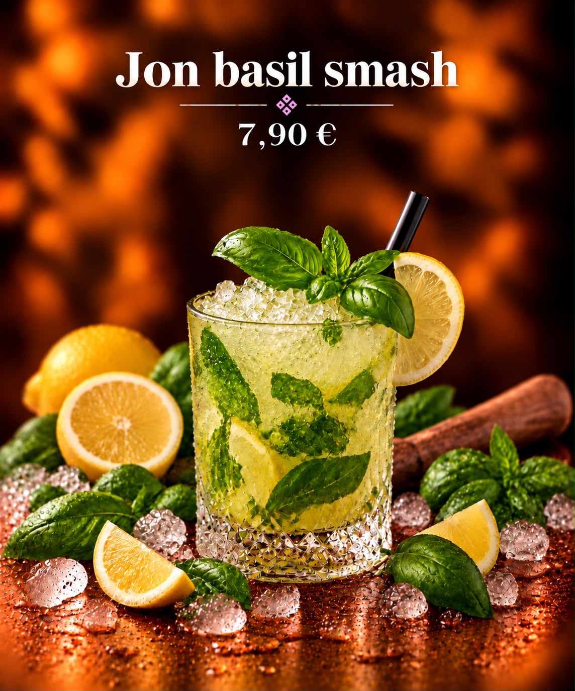 Jon Basil Smash alkoholfrei – 7,90 €