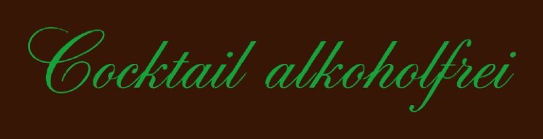 Cocktail alkoholfrei