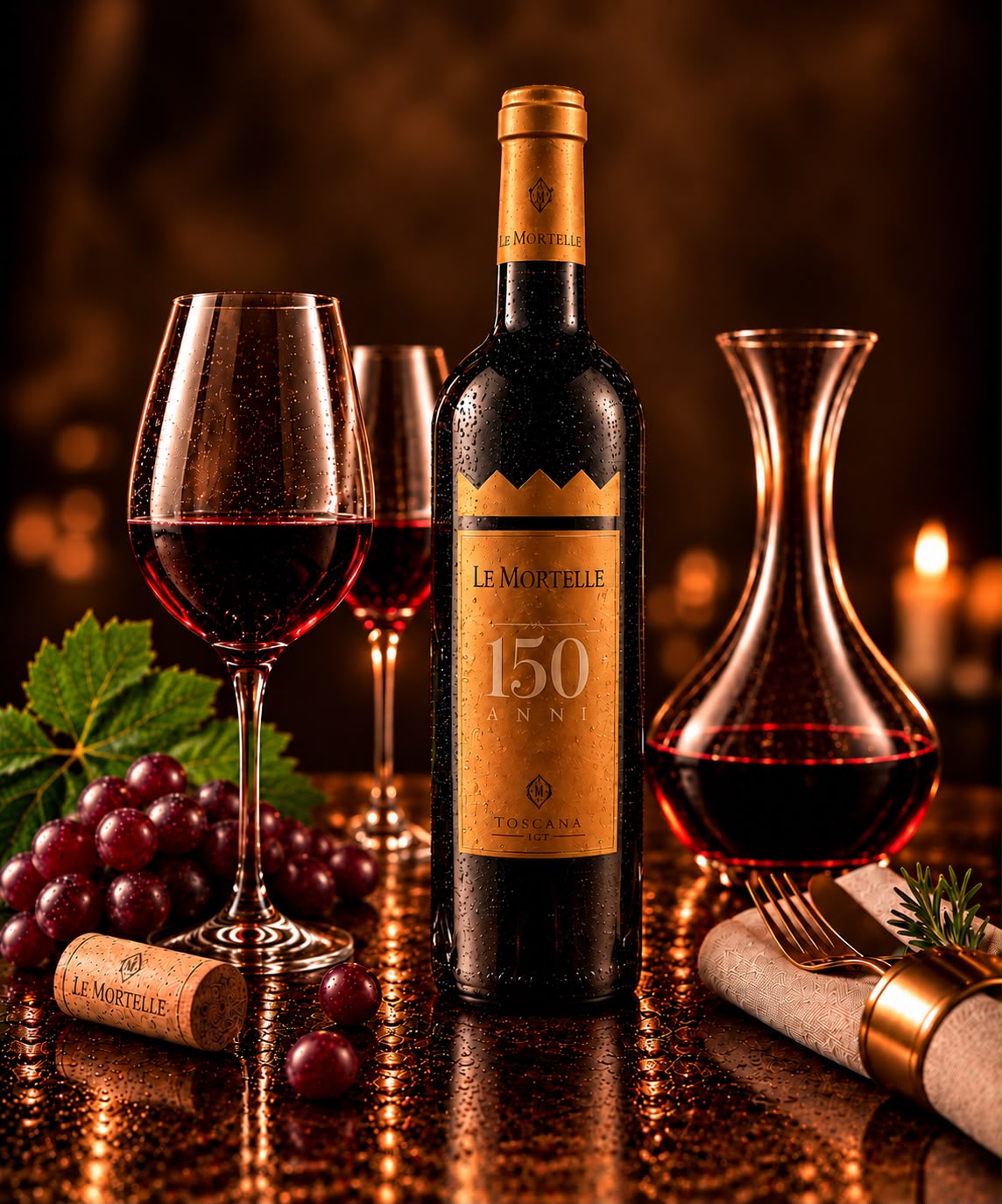 Le Mortelle 150 Anni – Rotwein aus der Toskana